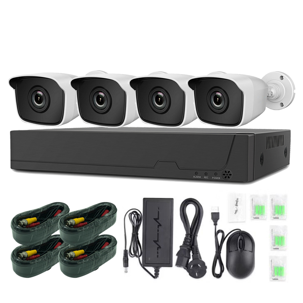 4 Channel1080P Full AHD Camera CCTV Kit